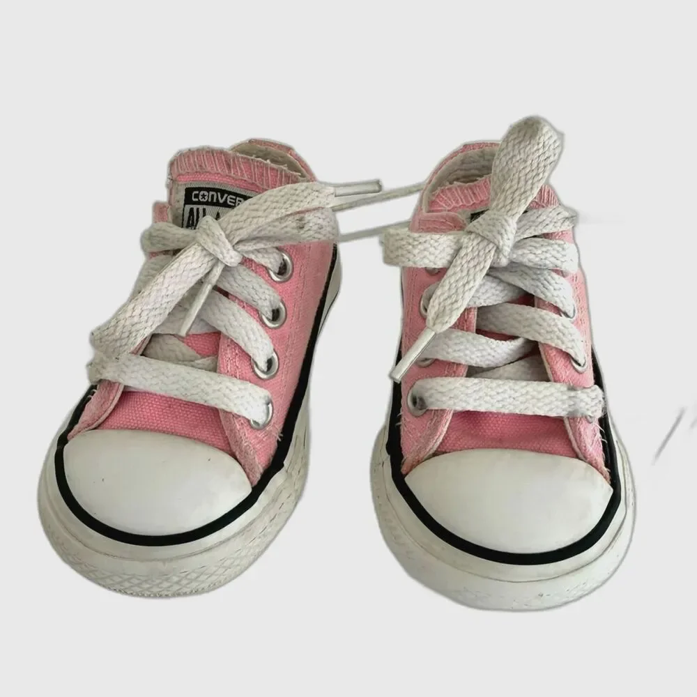 Converse All Star Toddler Girl's Sz 3 Baby Athletic Shoes Pink